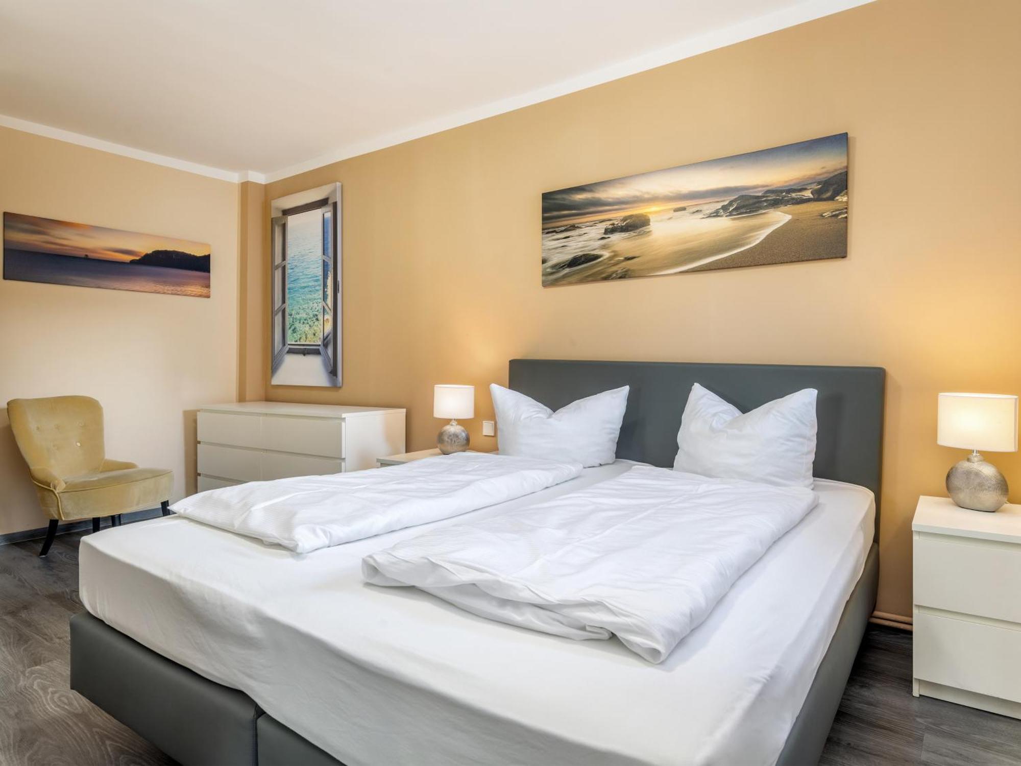 Ferienwohnung Strandlaeufer In Der Residenz Clara Sophia 宾茨 外观 照片