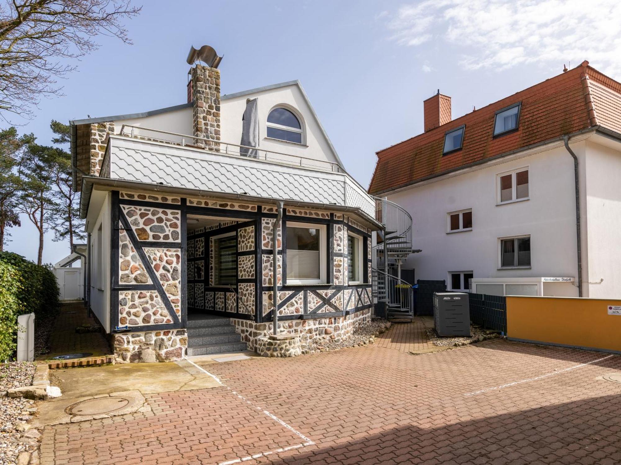 Ferienwohnung Strandlaeufer In Der Residenz Clara Sophia 宾茨 外观 照片